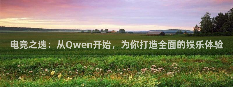 csgo完美电竞平台：电竞之选：从Qwen开始，为你打造全面的娱乐体验