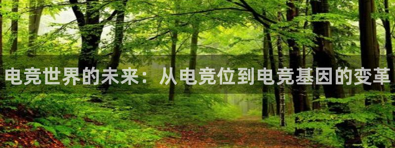 cs完美电竞平台：电竞世界的未来：从电竞位到电竞基因的变革