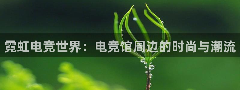 完美电竞官网首页：霓虹电竞世界：电竞馆周边的时尚与潮流